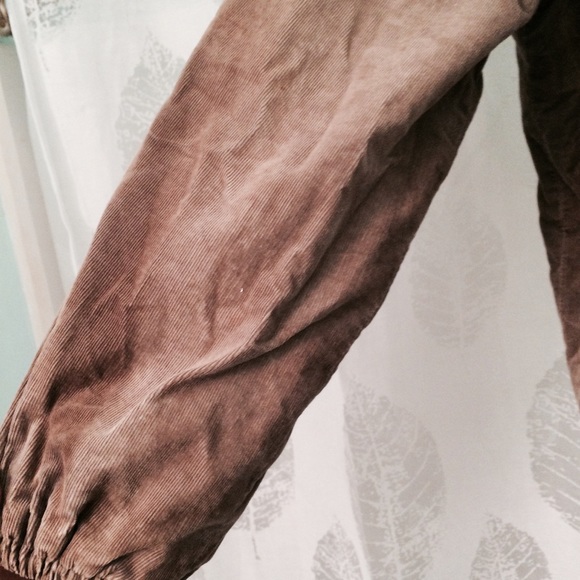 LACOSTE Vintage Flannel lined corduroy jacket L - Picture 5 of 8